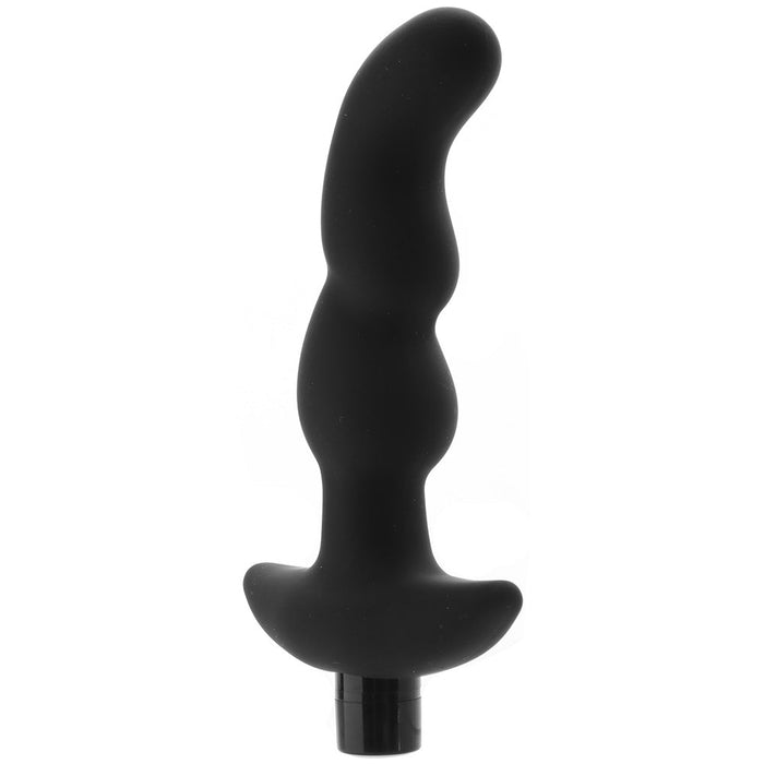 Blush Anal Adventures Platinum Silicone Rechargeable Vibrating Prostate Massager 03 Black