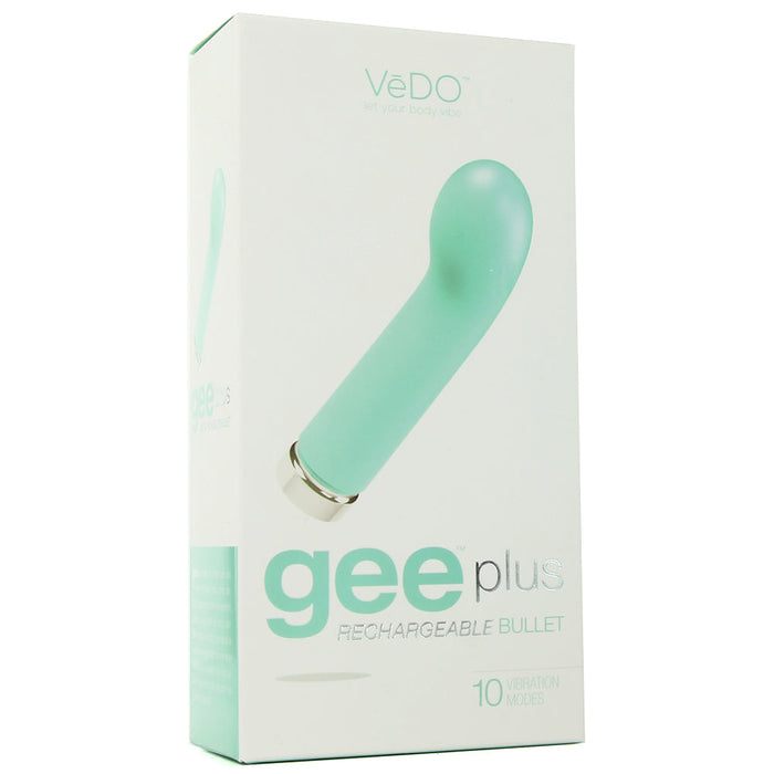 VeDO Geeplus Rechargeable Vibe - Tease Me Turquoise