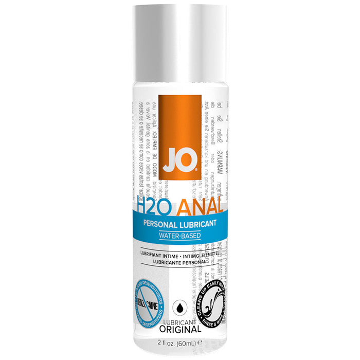 JO H2O Anal - Original - Lubricant (Water-Based) 2 oz. / 60 ml