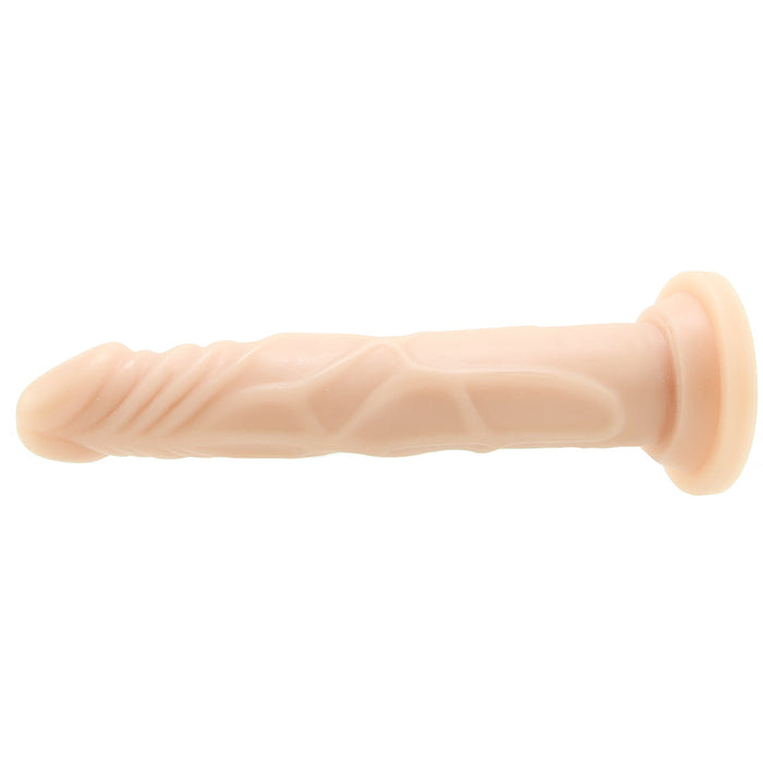 Blush Dr. Skin Basic 7.5 Realistic 7.5 in. Dildo with Suction Cup Beige