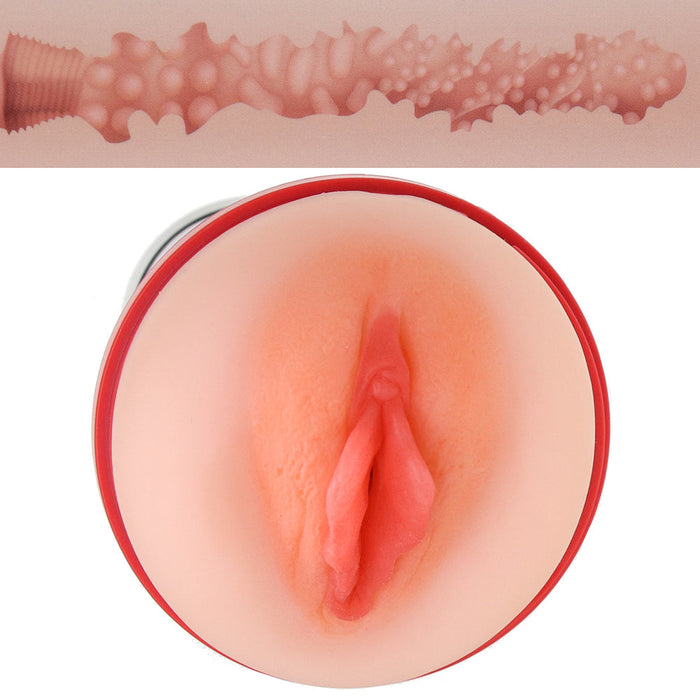 Realistic Vagina Stroker in Beige | Life-Like Lips Crafted to Perfection