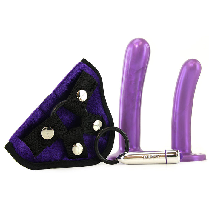 Tantus Bend Over Intermediate Strap-On Harness Kit Lilac
