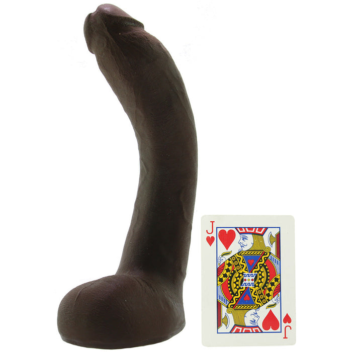 Signature Cocks Isiah Maxwell 10 Inch ULTRASKYN Cock with Removable Vac-U-Lock Suction Cup Chocolate