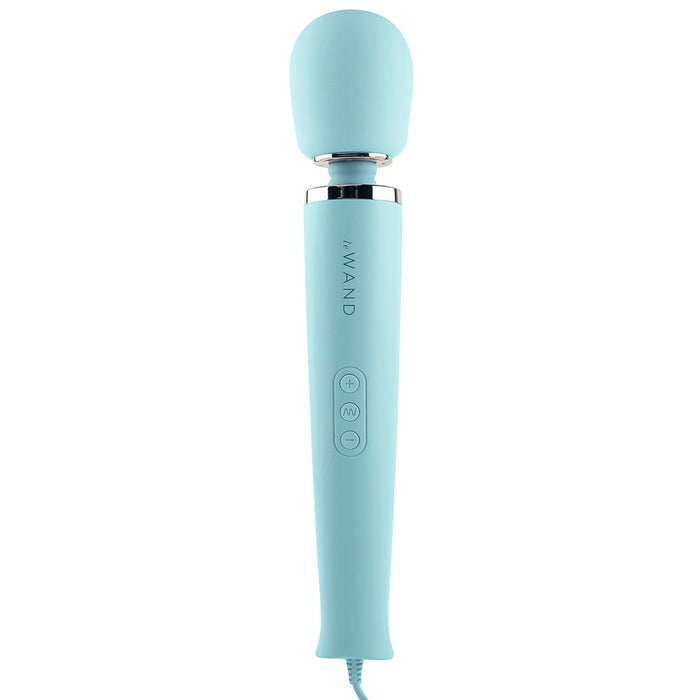 Le Wand Powerful Plug-In Vibrating Massager Sky Blue