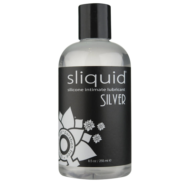 Sliquid Naturals Silver Silicone Lubricant 8.5 oz.
