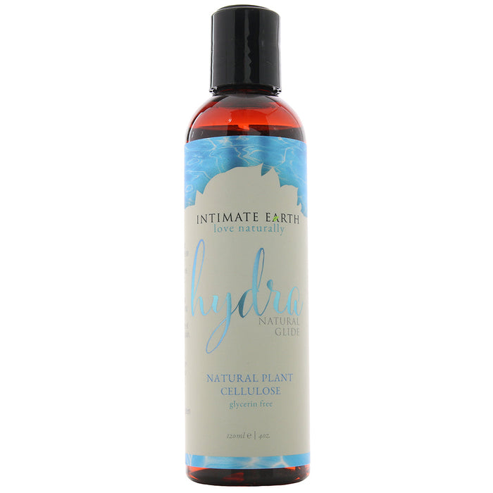 Intimate Earth Hydra Water Based Natural Glide with Plant Cellulose 4 oz.
