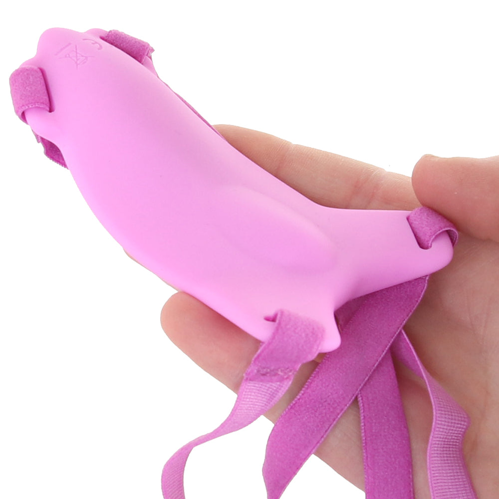 butterfly strap on vibrator Wearable Butterfly Strap-on Dildo Vibrator for Women Couples Sex-toys main image 0