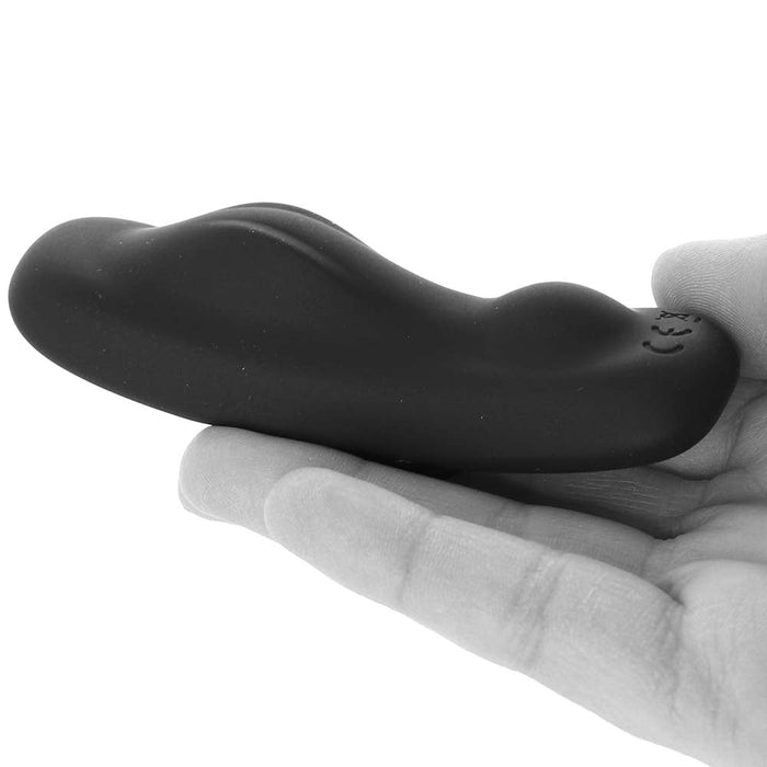 Blush Temptasia Panty Vibe Rechargeable Remote-Controlled Silicone Wearable Vibrator Black