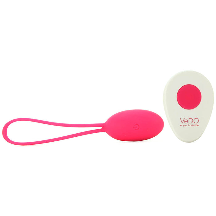 VeDO Peach Rechargeable Egg Vibe - Foxy Pink