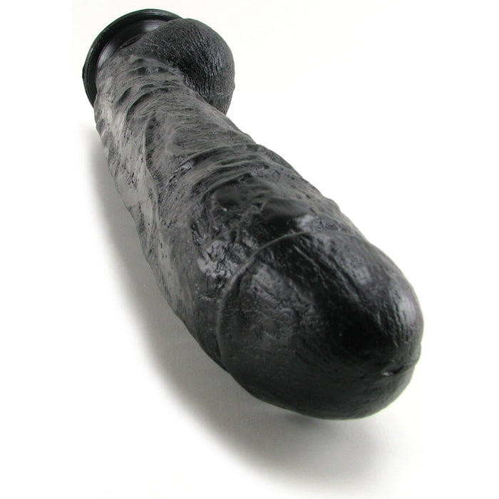 Dick Rambone: 18in.x 2.5in. (Black) | Large Dildo