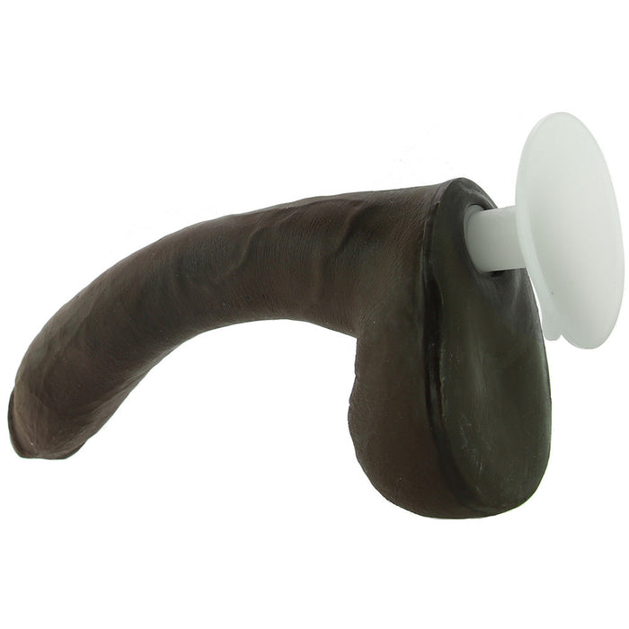 Signature Cocks Isiah Maxwell 10 Inch ULTRASKYN Cock with Removable Vac-U-Lock Suction Cup Chocolate