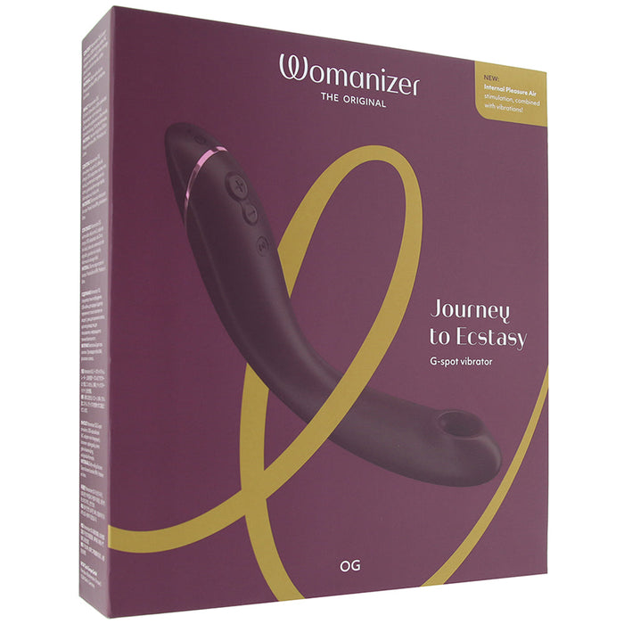Womanizer G-Pulse Female Stimulator | Made With Body-Safe Silicone | Runs Up To 120 Minutes | Comes With 5 Years Warranty