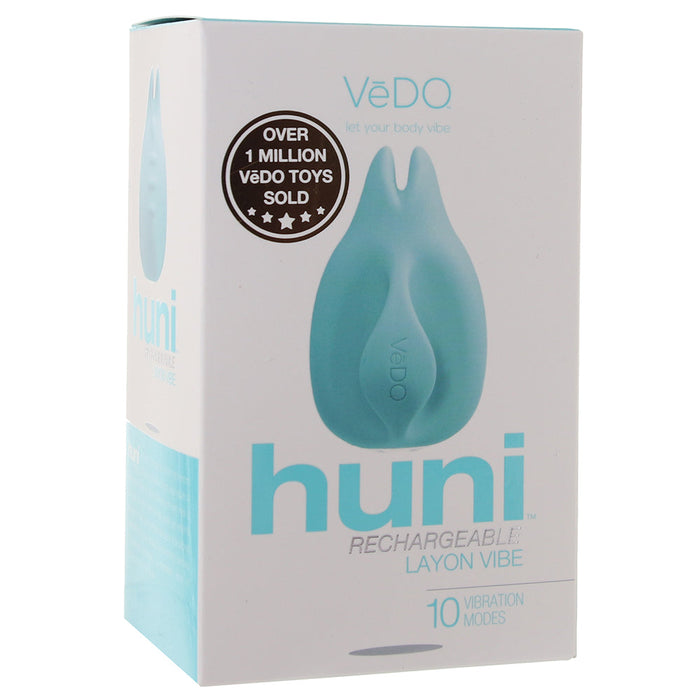 Vedo Huni Rechargeable Finger Vibe Tease Me Turquoise